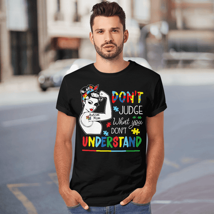 Autism mom T-Shirt, Gift for People with Depression,