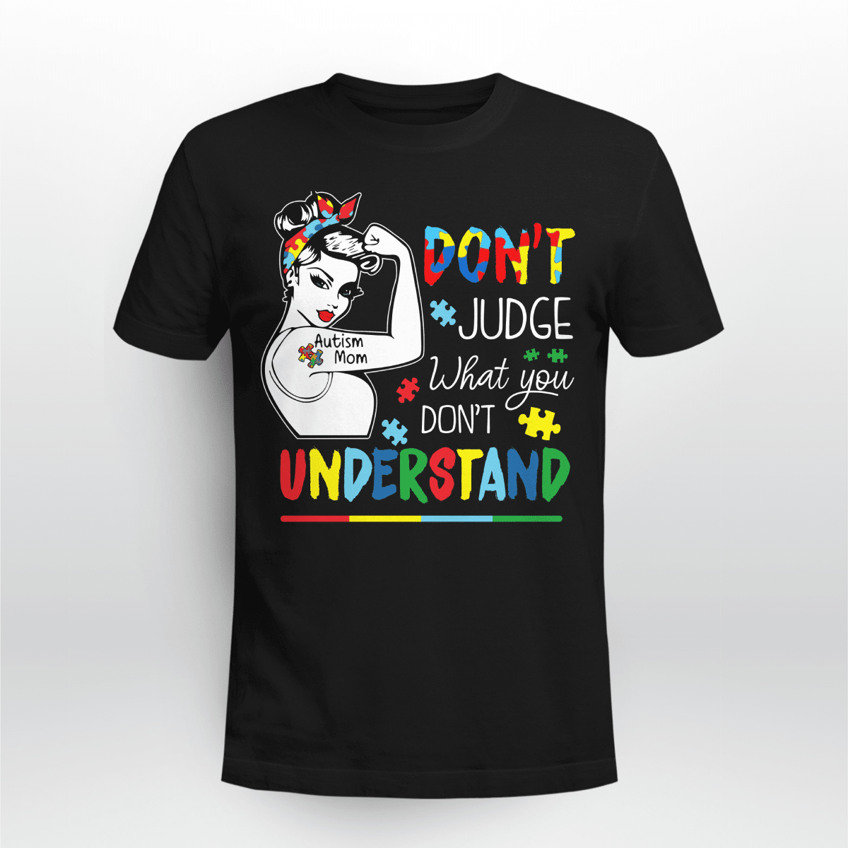 Autism mom T-Shirt, Gift for People with Depression,