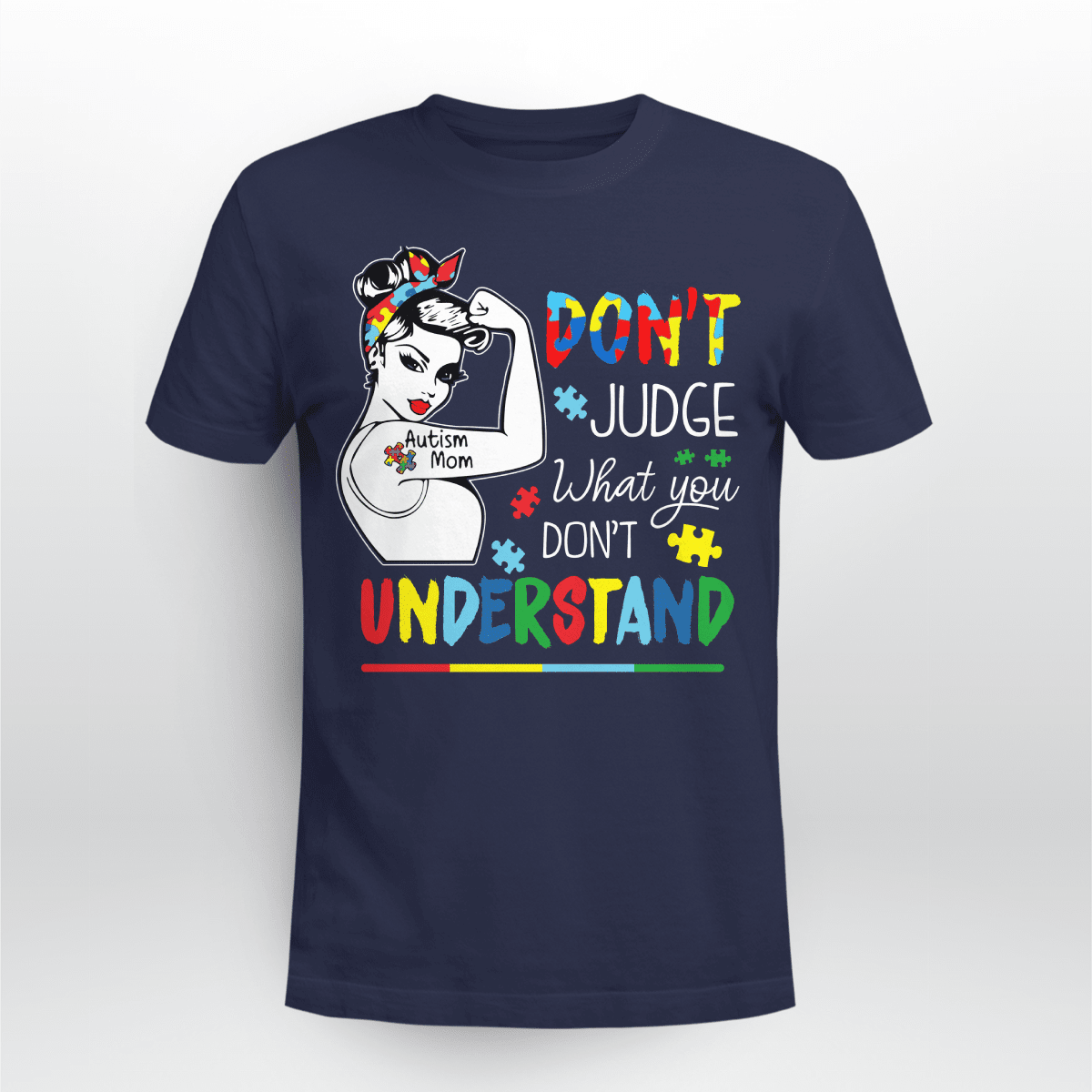 Autism mom T-Shirt, Gift for People with Depression,