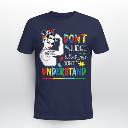 Autism mom T-Shirt, Gift for People with Depression,