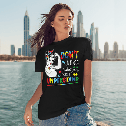 Autism mom T-Shirt, Gift for People with Depression,