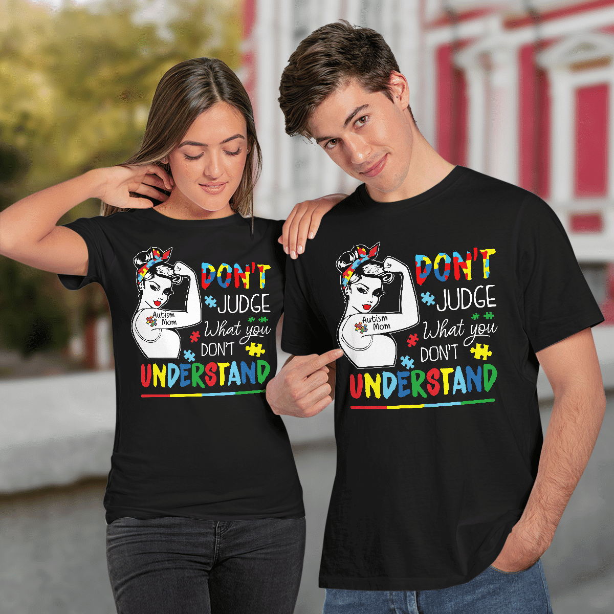 Autism mom T-Shirt, Gift for People with Depression,