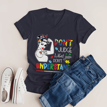 Autism mom T-Shirt, Gift for People with Depression,