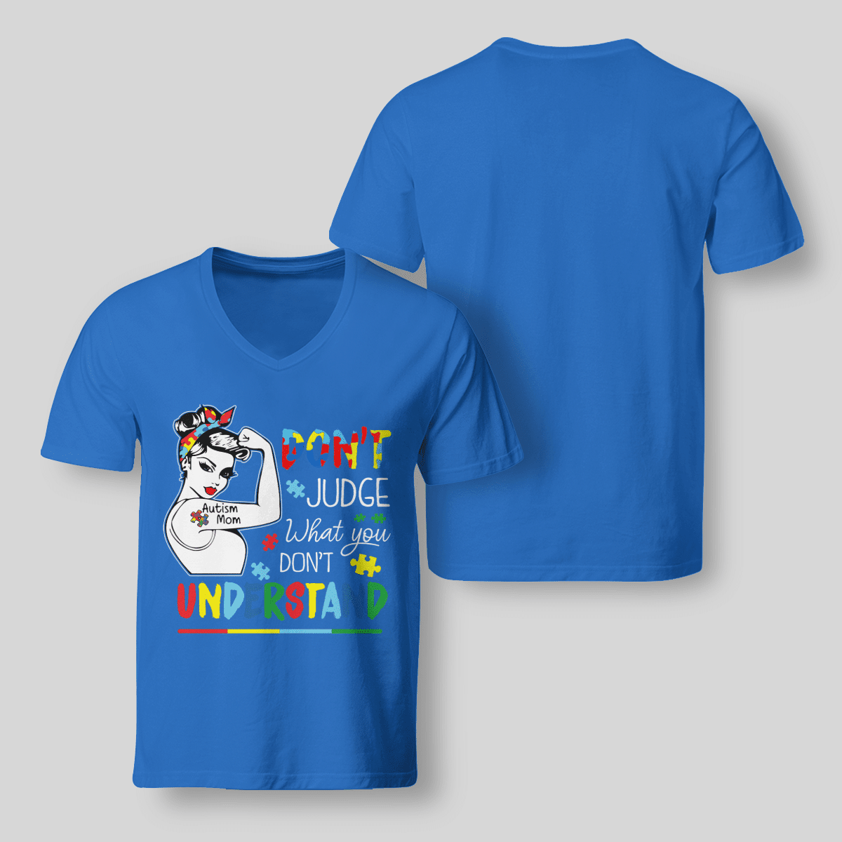Autism mom T-Shirt, Gift for People with Depression,