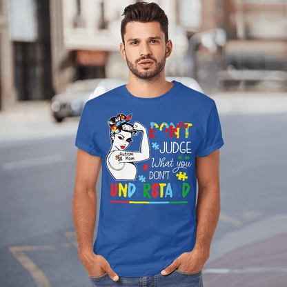 Autism mom T-Shirt, Gift for People with Depression,