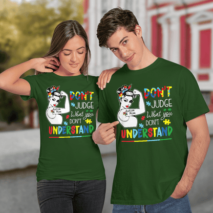 Autism mom T-Shirt, Gift for People with Depression,