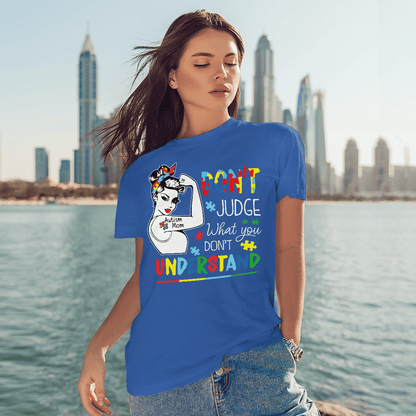 Autism mom T-Shirt, Gift for People with Depression,