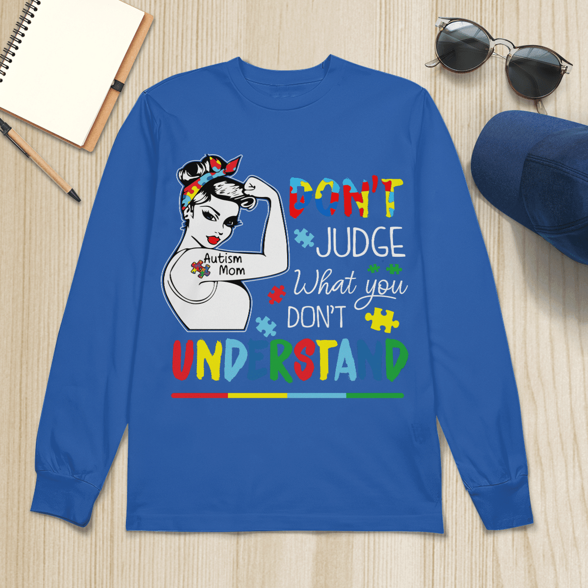 Autism mom T-Shirt, Gift for People with Depression,