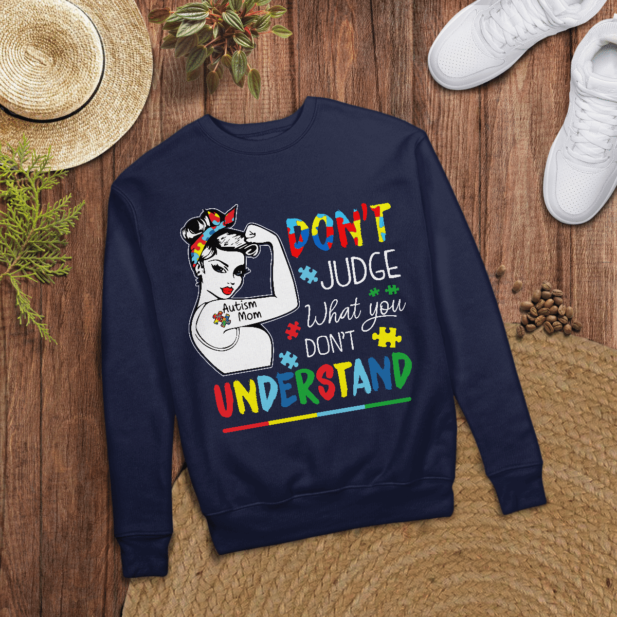 Autism mom T-Shirt, Gift for People with Depression,