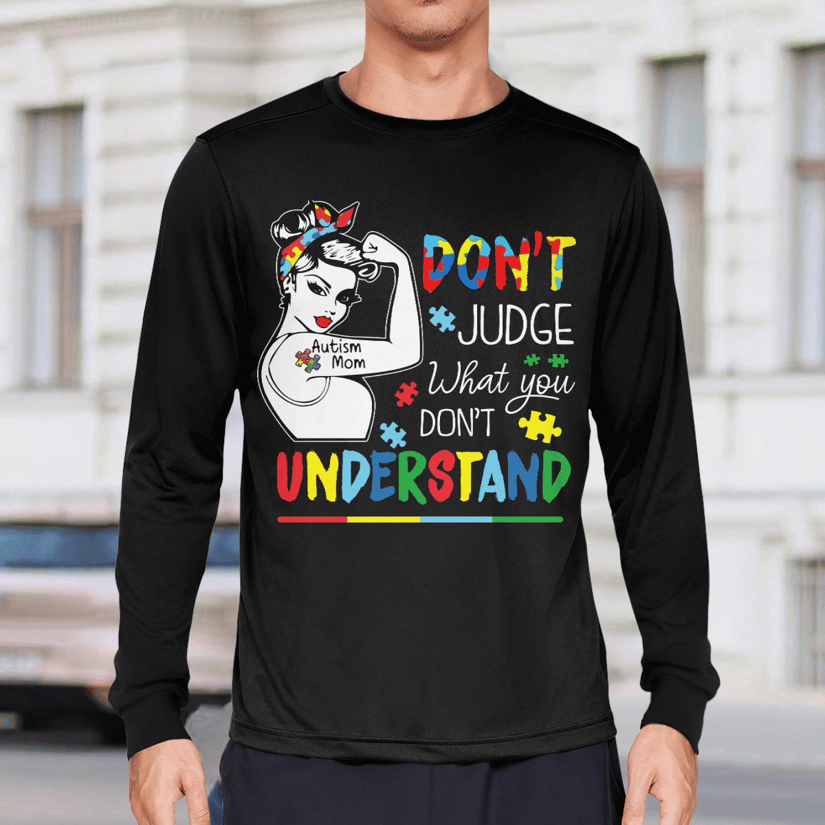 Autism mom T-Shirt, Gift for People with Depression,