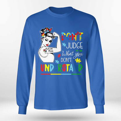 Autism mom T-Shirt, Gift for People with Depression,