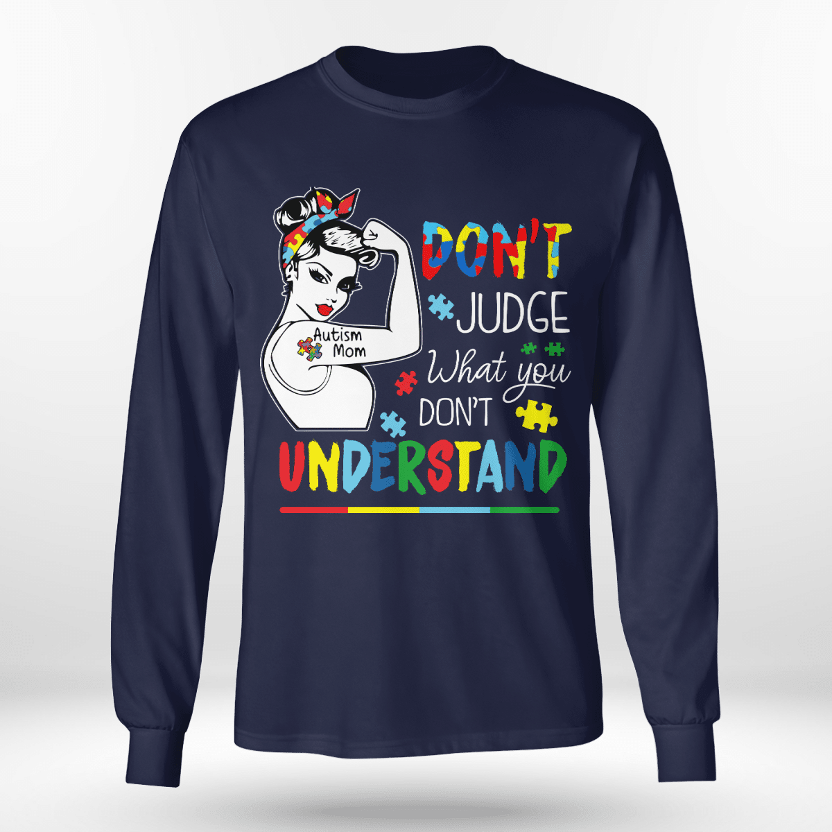 Autism mom T-Shirt, Gift for People with Depression,