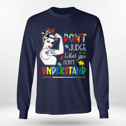 Autism mom T-Shirt, Gift for People with Depression,