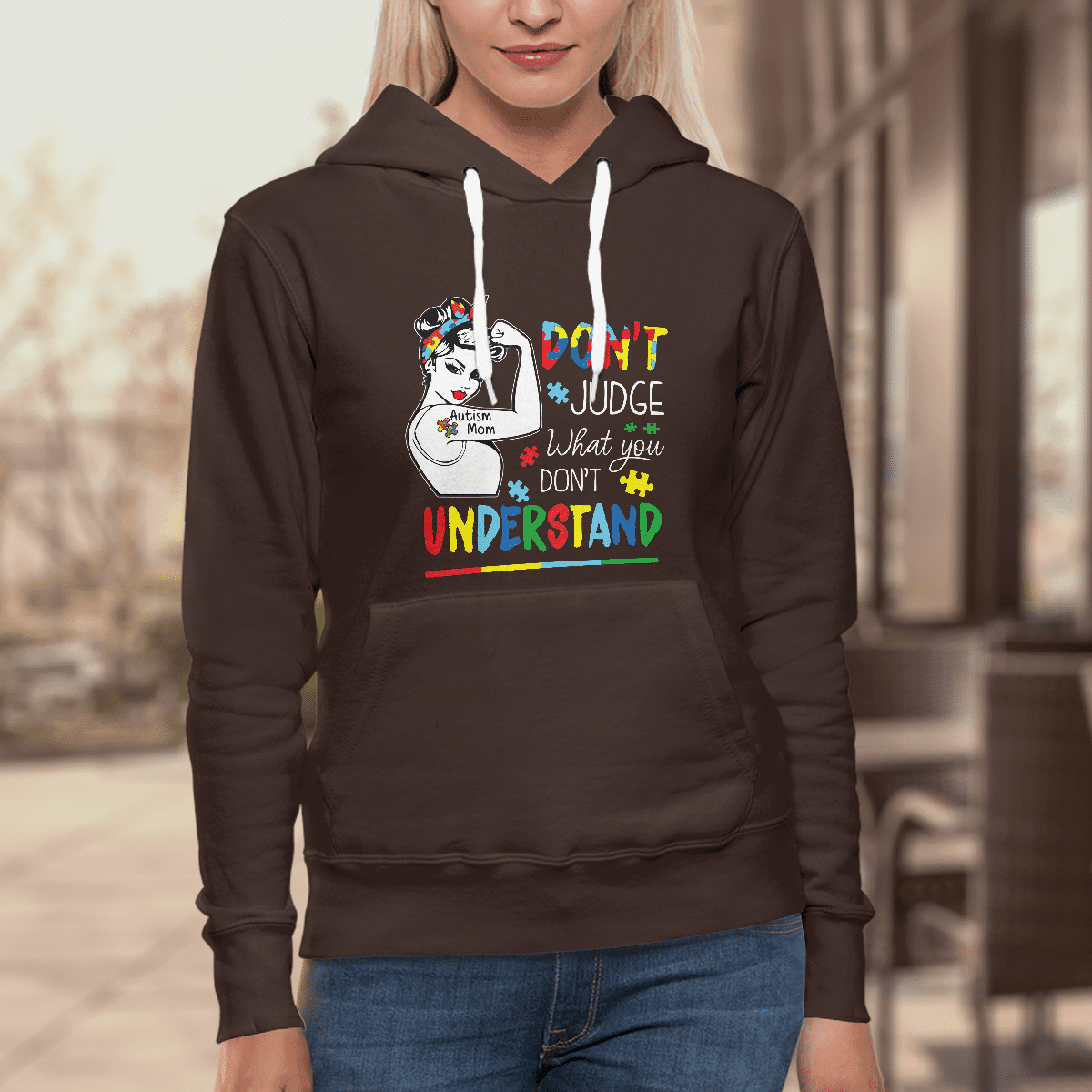 Autism mom T-Shirt, Gift for People with Depression,