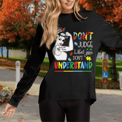 Autism mom T-Shirt, Gift for People with Depression,