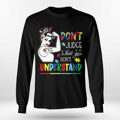Autism mom T-Shirt, Gift for People with Depression,