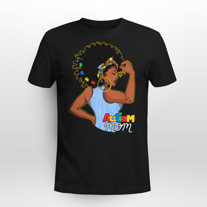 Autism mom T-Shirt, Gift for People with Depression,