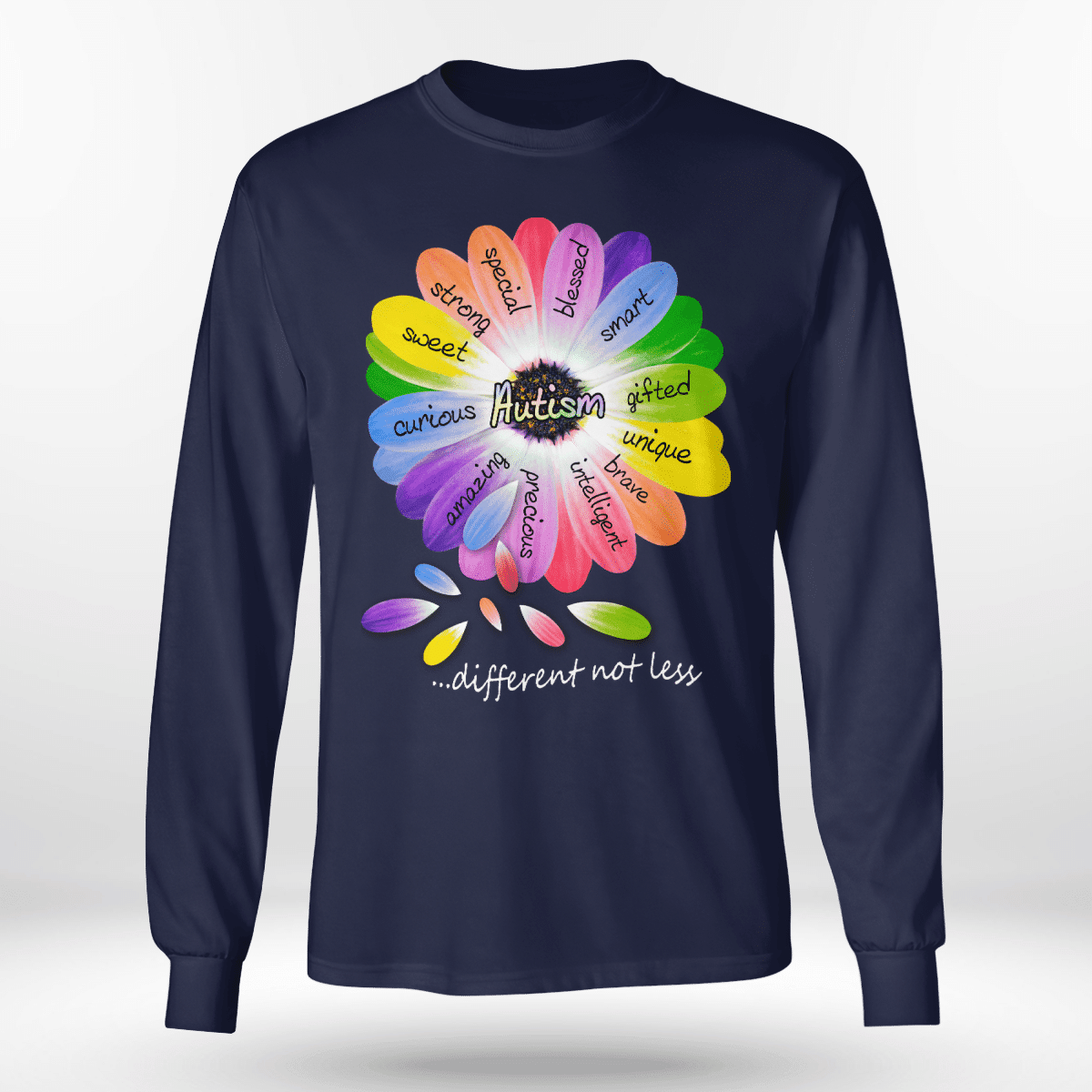 Autism diffrrent not less The Autism T-Shirt, Gift for People with Depression,
