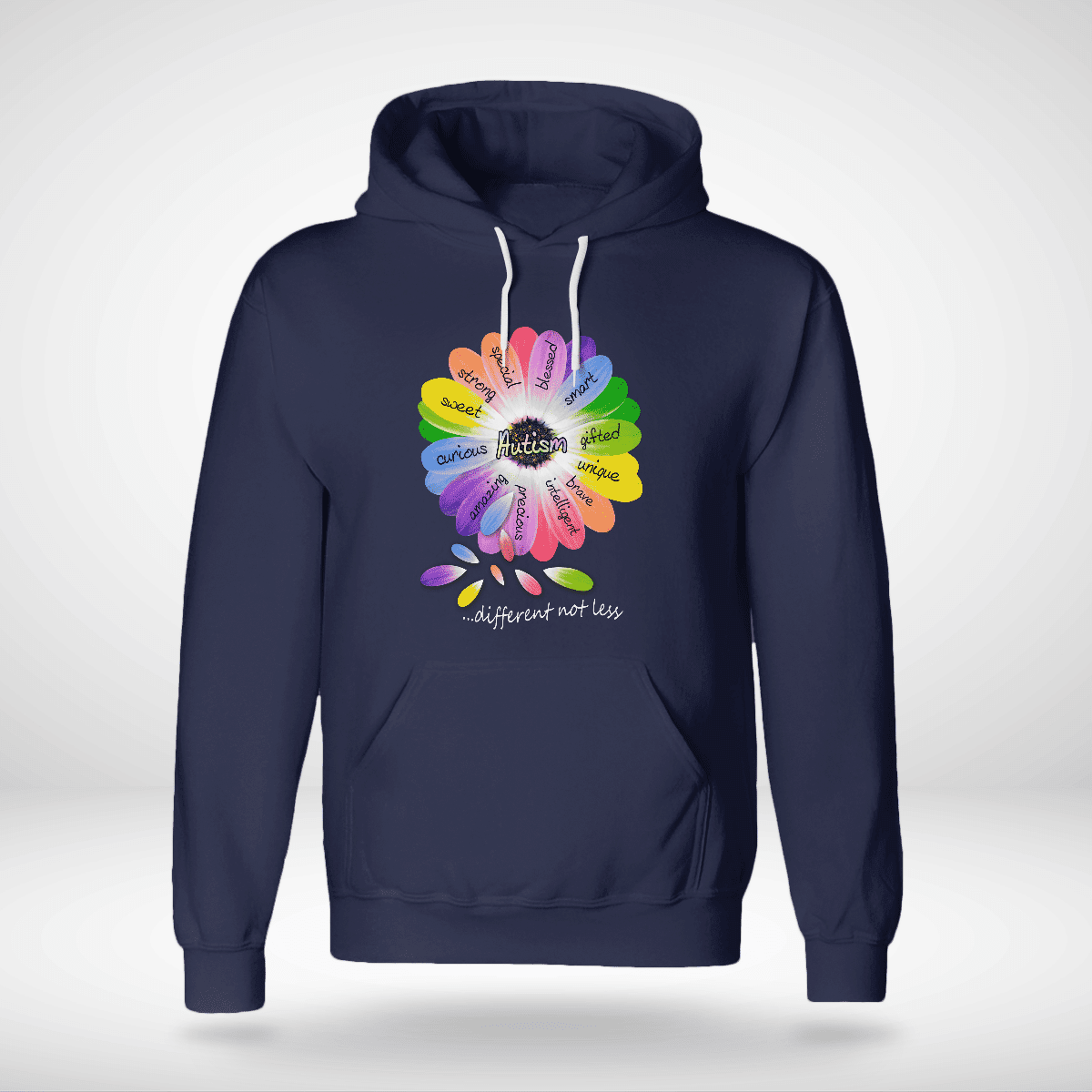 Autism diffrrent not less The Autism T-Shirt, Gift for People with Depression,