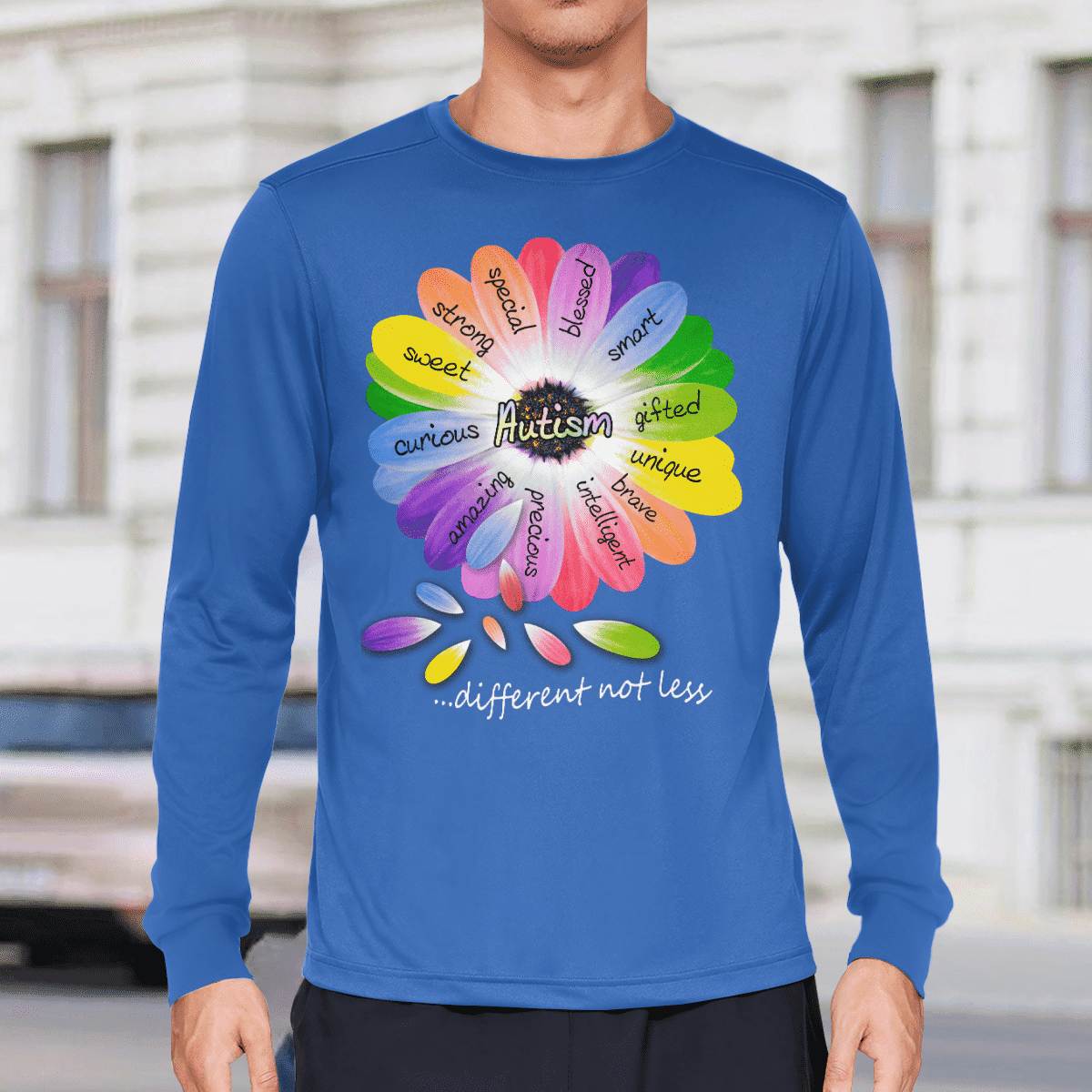 Autism diffrrent not less The Autism T-Shirt, Gift for People with Depression,