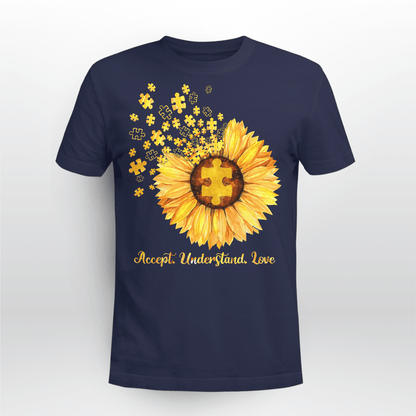 Act understand love The Autism T-Shirt, Gift for People with Depression,