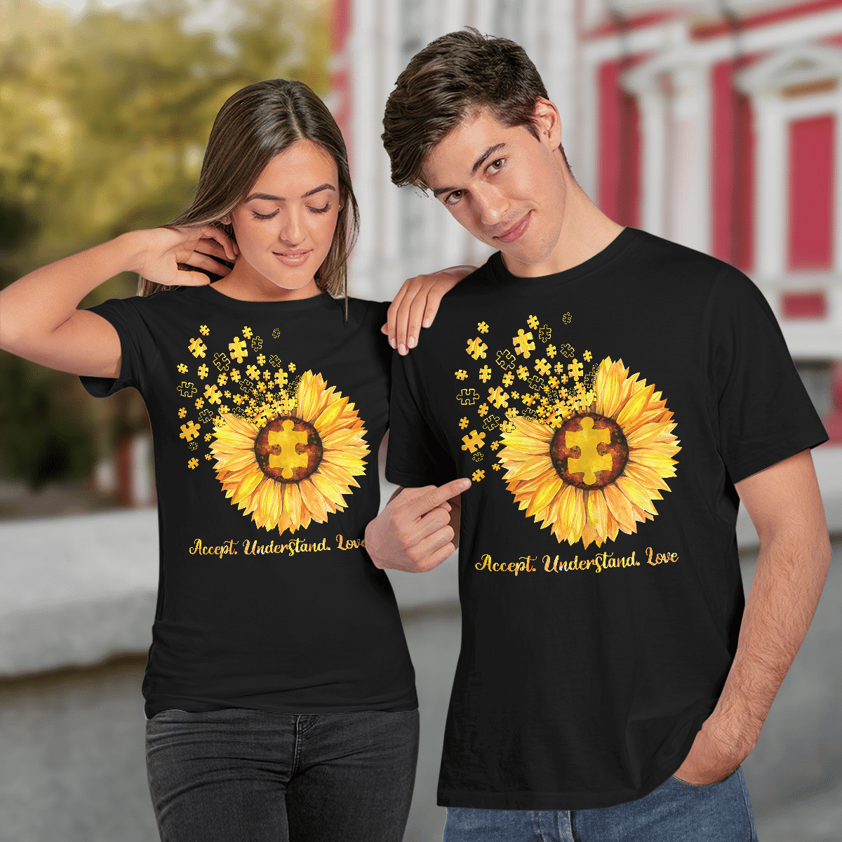 Act understand love The Autism T-Shirt, Gift for People with Depression,