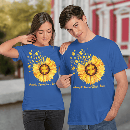 Act understand love The Autism T-Shirt, Gift for People with Depression,