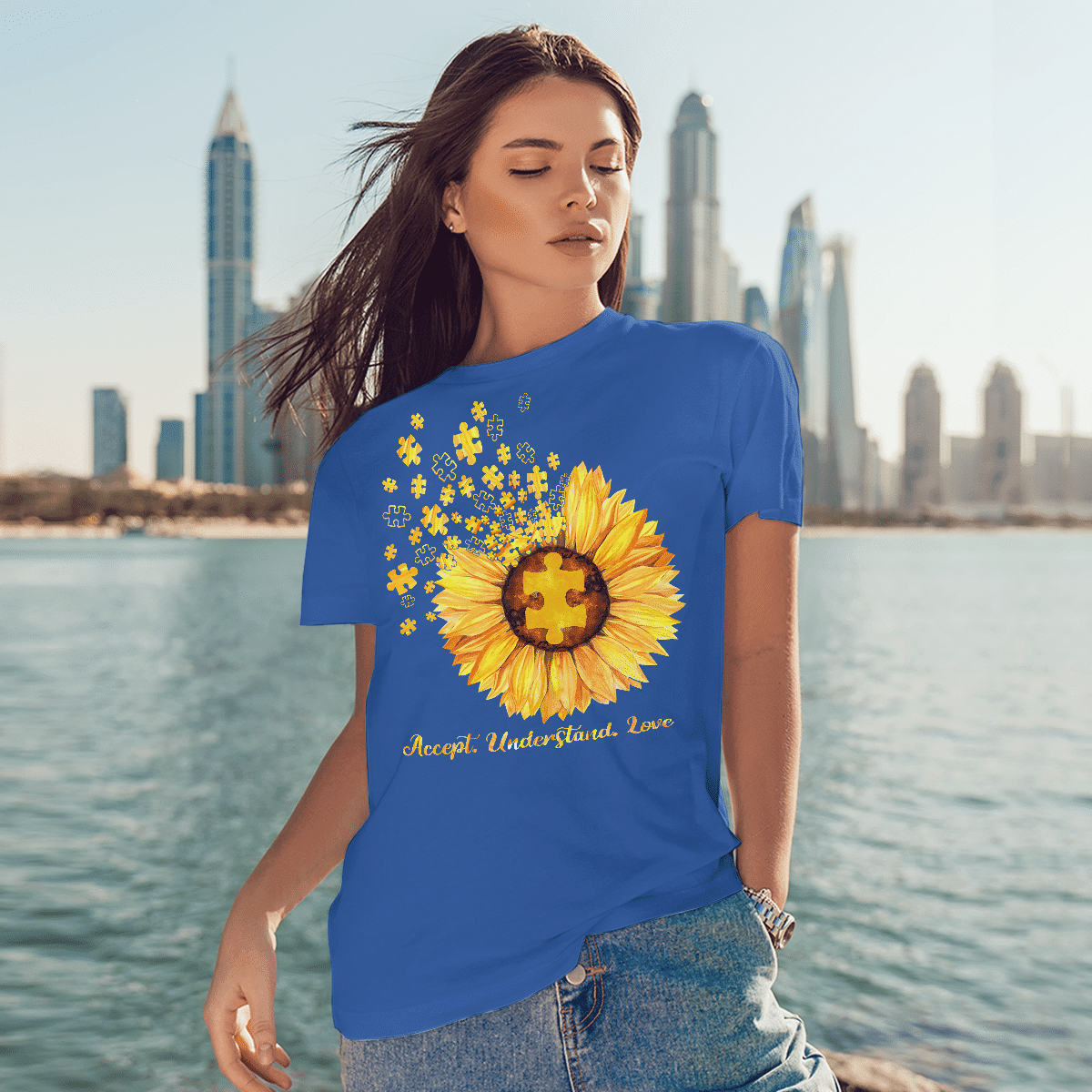 Act understand love The Autism T-Shirt, Gift for People with Depression,