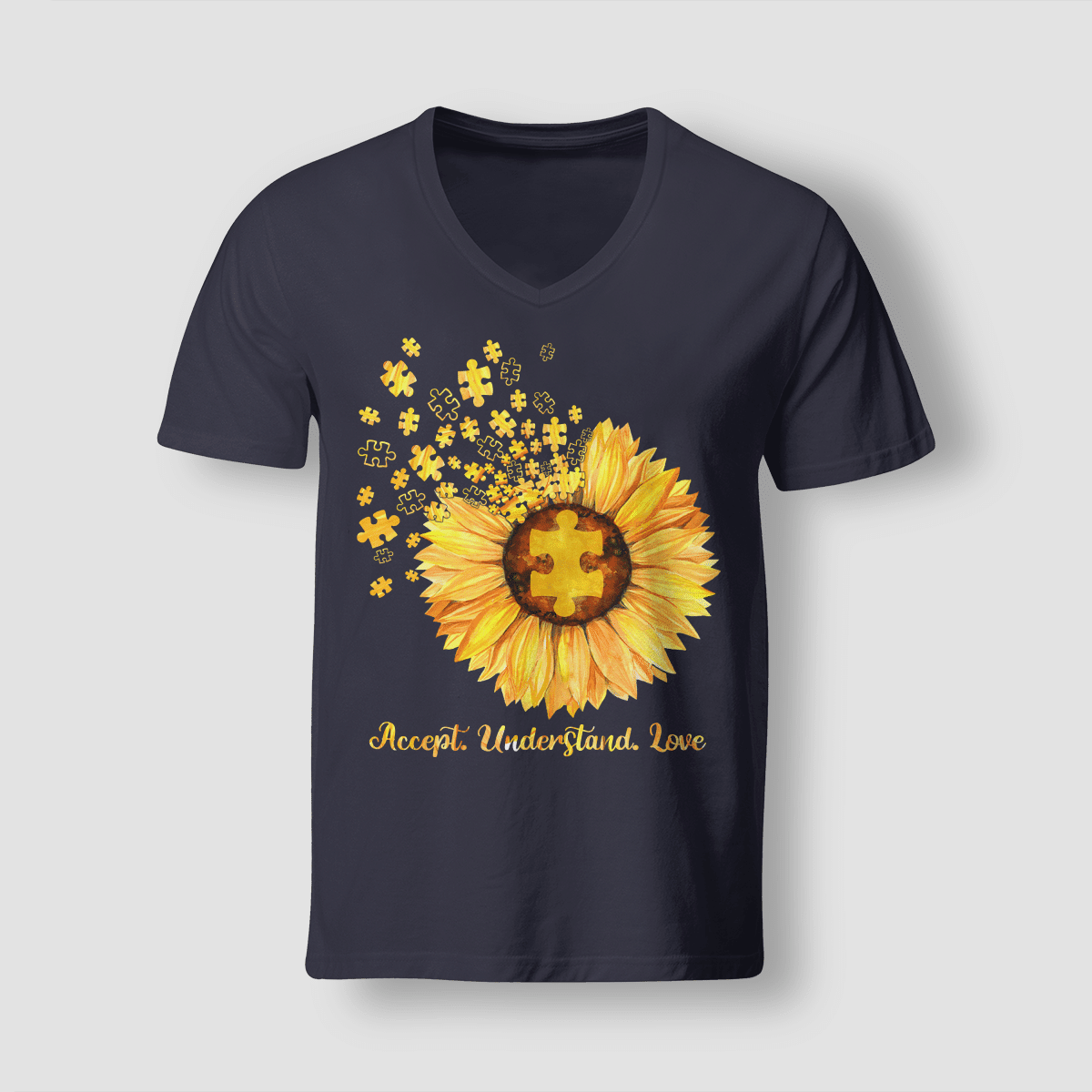 Act understand love The Autism T-Shirt, Gift for People with Depression,