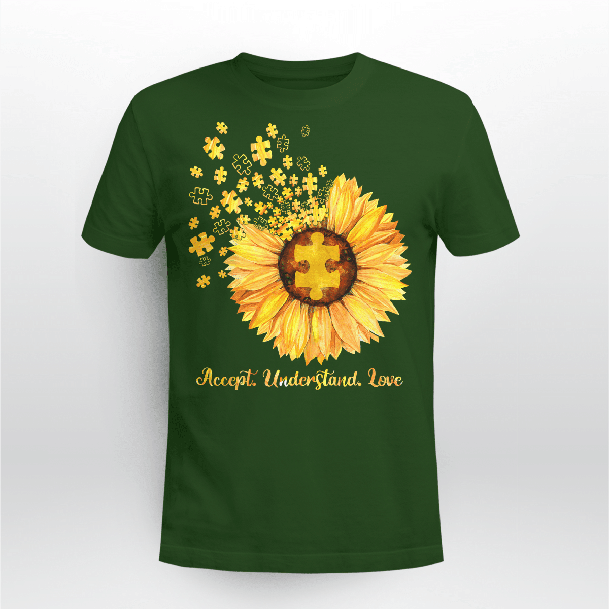 Act understand love The Autism T-Shirt, Gift for People with Depression,