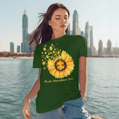 Act understand love The Autism T-Shirt, Gift for People with Depression,