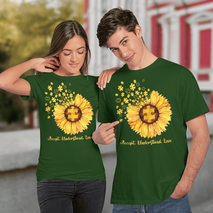 Act understand love The Autism T-Shirt, Gift for People with Depression,