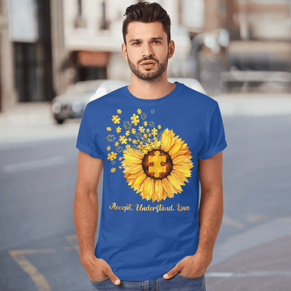Act understand love The Autism T-Shirt, Gift for People with Depression,