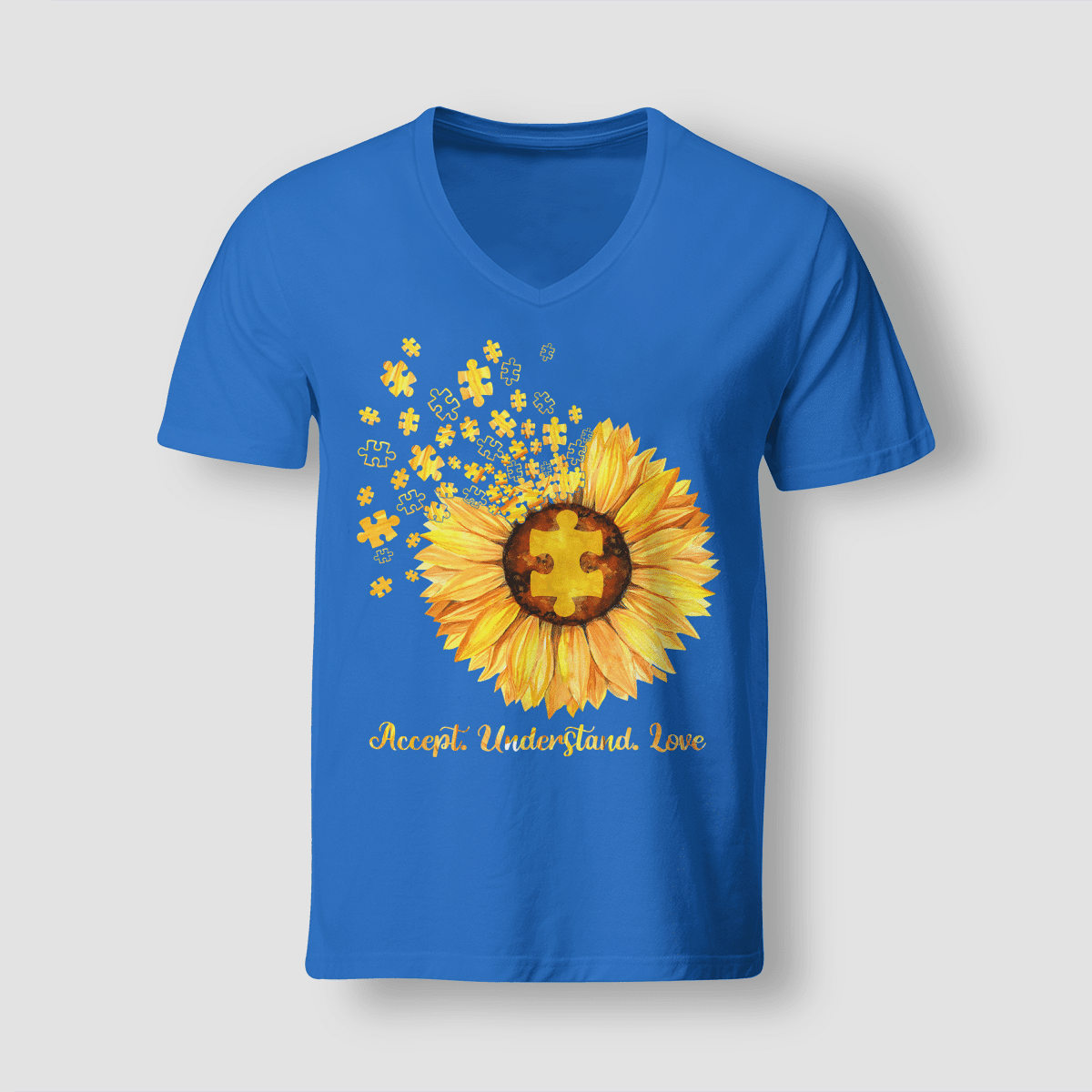 Act understand love The Autism T-Shirt, Gift for People with Depression,