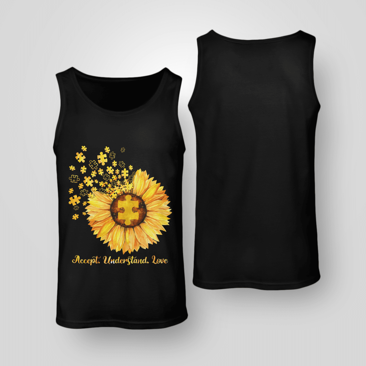 Act understand love The Autism T-Shirt, Gift for People with Depression,