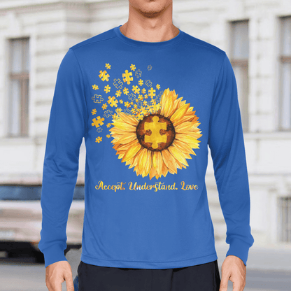 Act understand love The Autism T-Shirt, Gift for People with Depression,