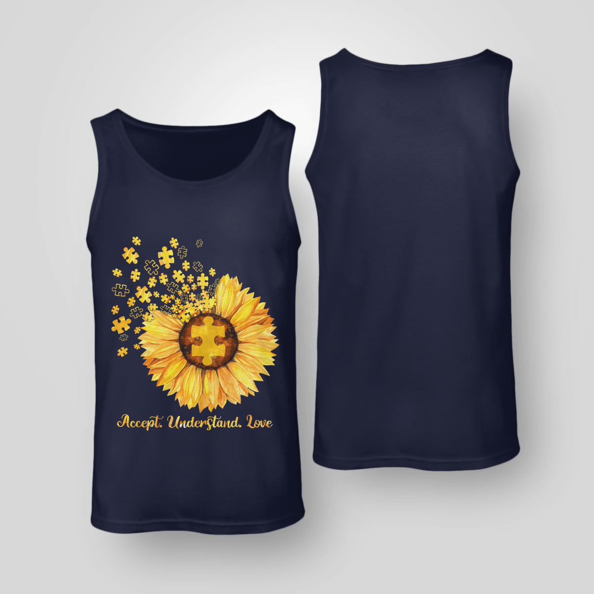 Act understand love The Autism T-Shirt, Gift for People with Depression,