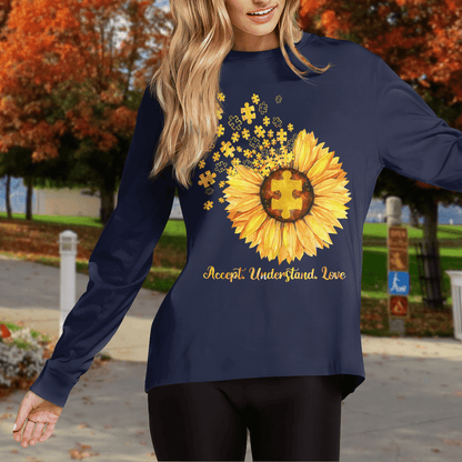 Act understand love The Autism T-Shirt, Gift for People with Depression,