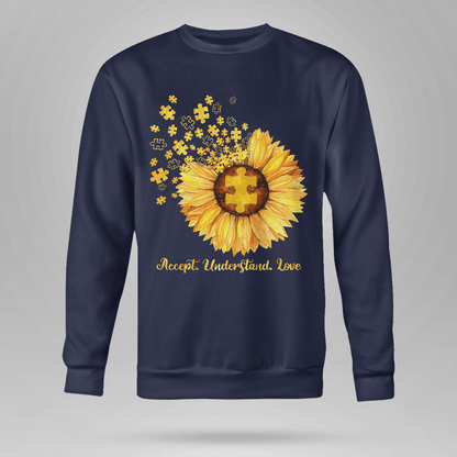 Act understand love The Autism T-Shirt, Gift for People with Depression,