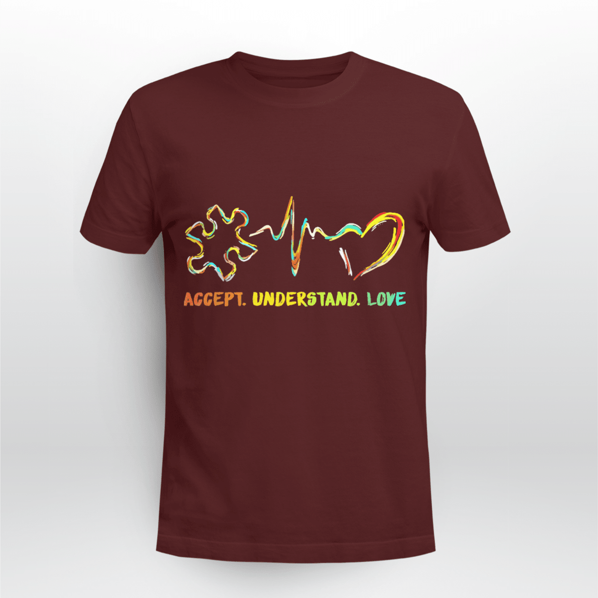 Autism Awareness The Autism T-Shirt, Gift for People with Depression,