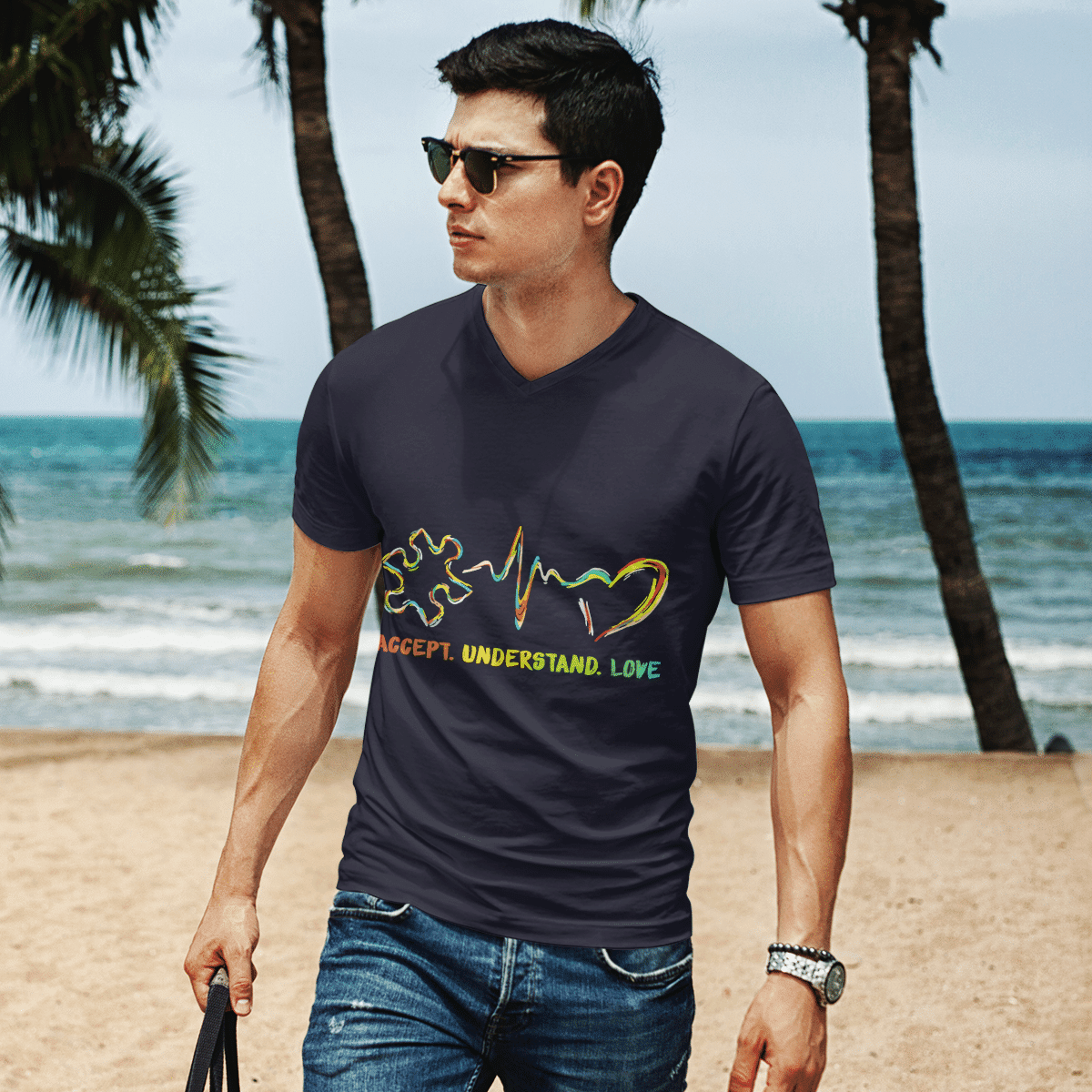 Autism Awareness The Autism T-Shirt, Gift for People with Depression,