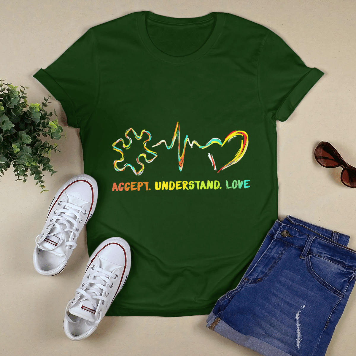 Autism Awareness The Autism T-Shirt, Gift for People with Depression,
