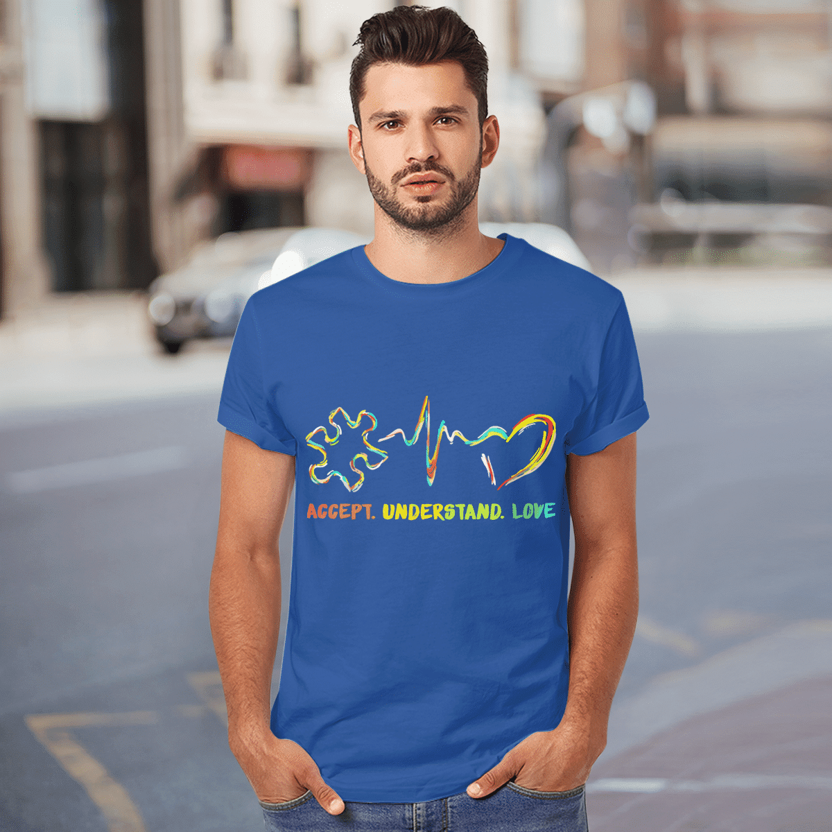 Autism Awareness The Autism T-Shirt, Gift for People with Depression,