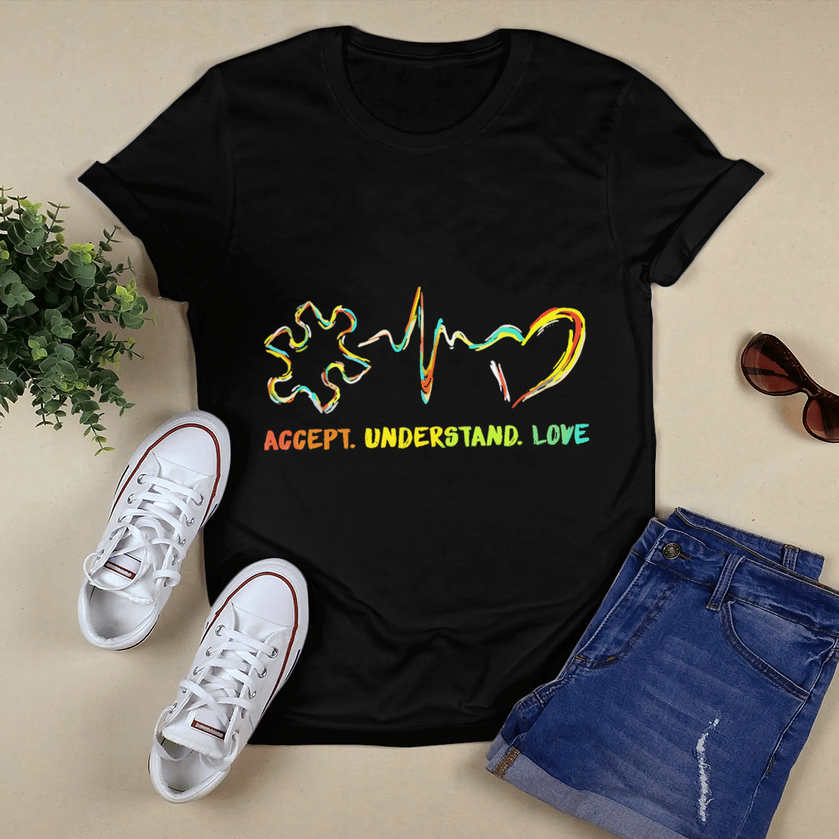 Autism Awareness The Autism T-Shirt, Gift for People with Depression,