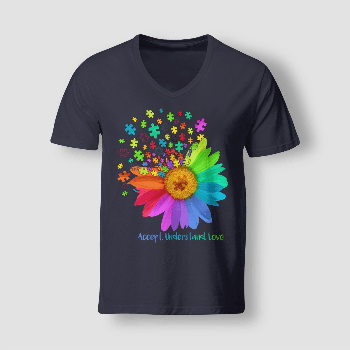 Act understand love The Autism T-Shirt, Gift for People with Depression,