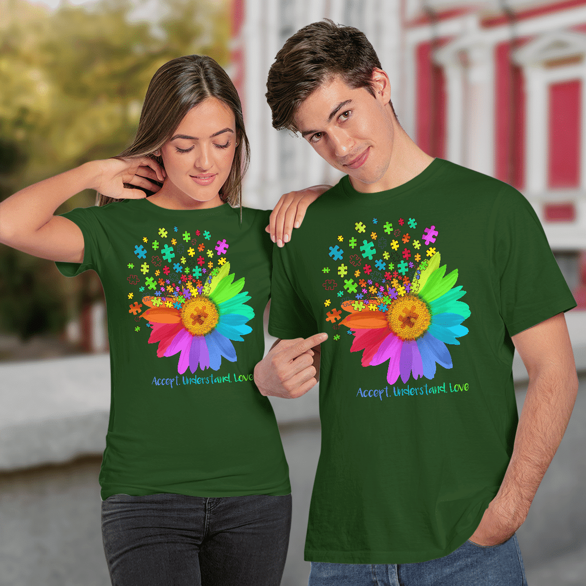Act understand love The Autism T-Shirt, Gift for People with Depression,