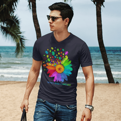 Act understand love The Autism T-Shirt, Gift for People with Depression,