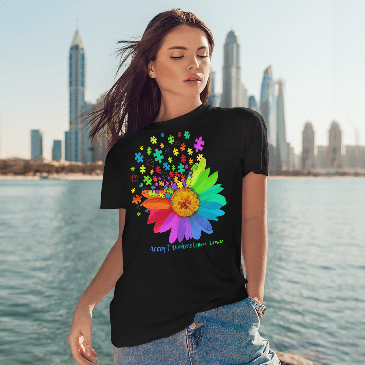 Act understand love The Autism T-Shirt, Gift for People with Depression,