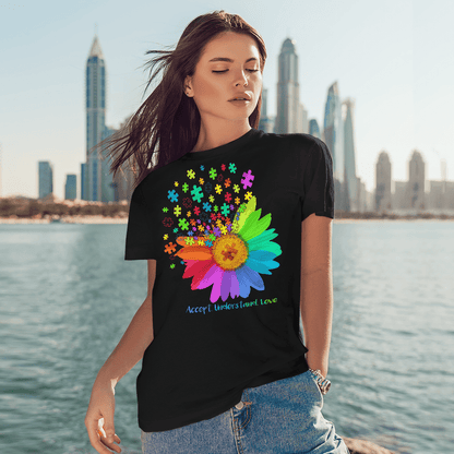Act understand love The Autism T-Shirt, Gift for People with Depression,
