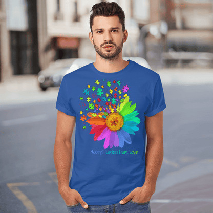 Act understand love The Autism T-Shirt, Gift for People with Depression,